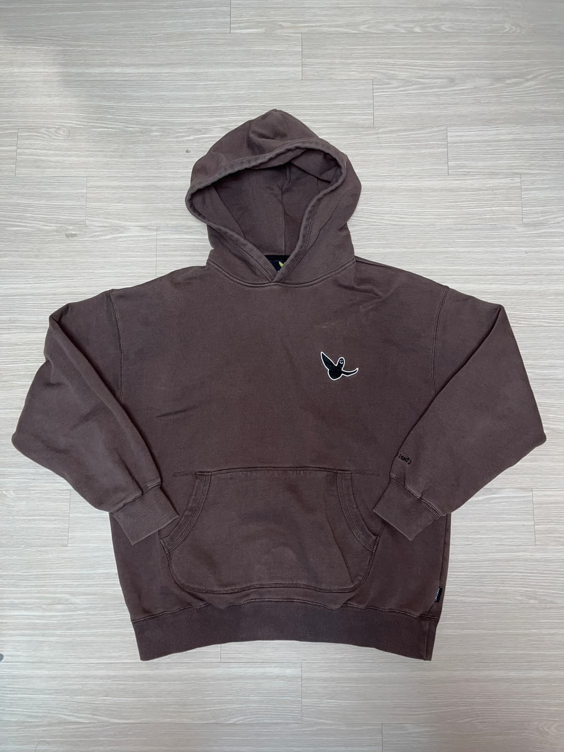 🔥희귀) 와릿이즌 후드티 브라운 상품이미지1