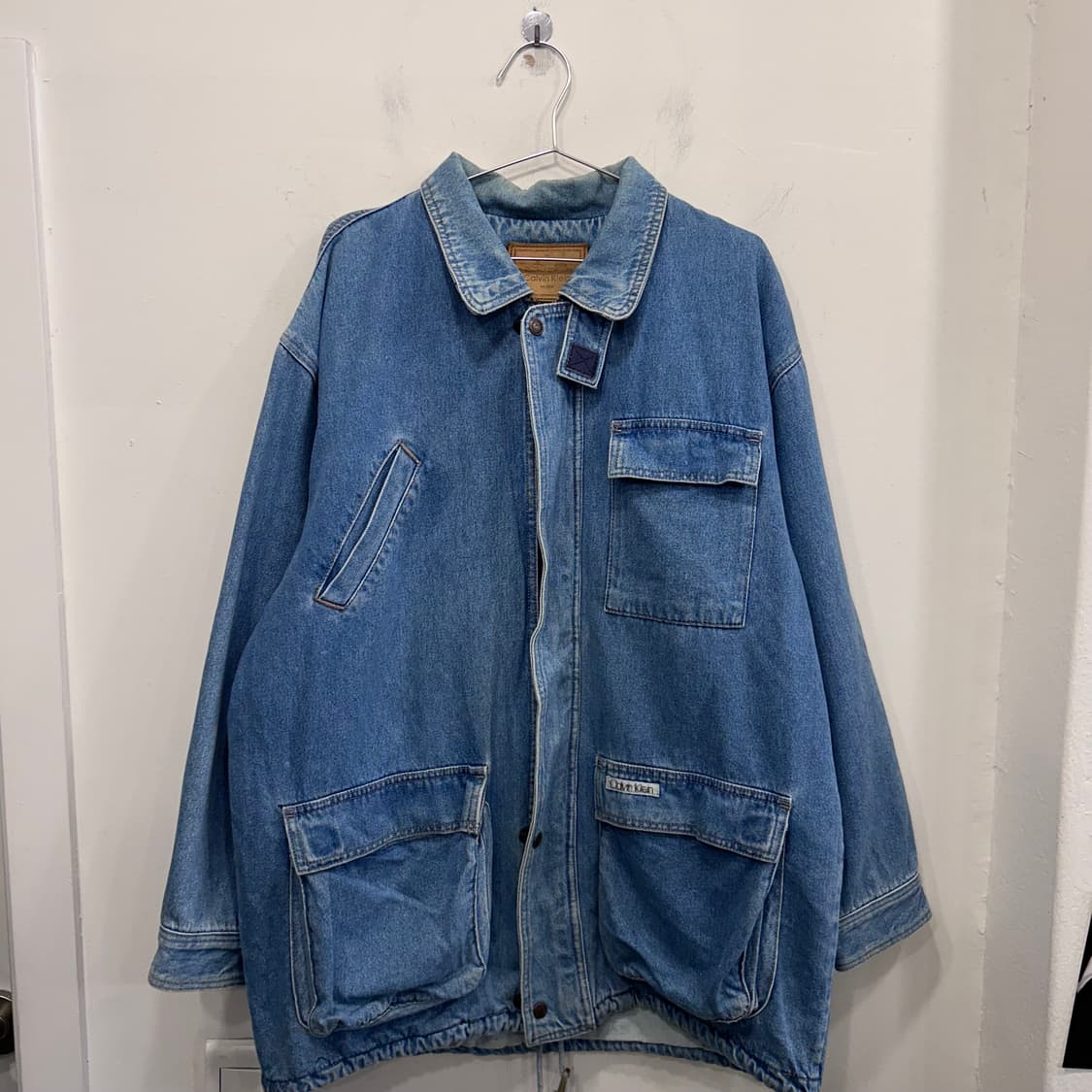 캘빈클라인 클래식 데님 워크 하프자켓 상품이미지2