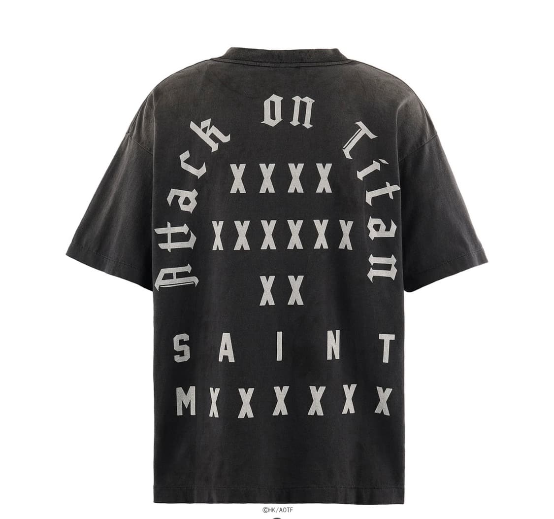 세인트미카엘 진격의거인 콜라보 티셔츠 판매합니다!  상품이미지2