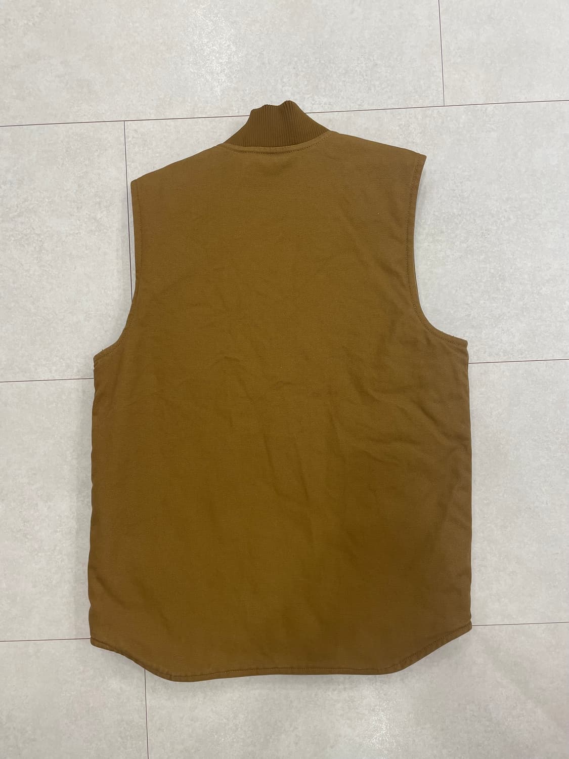 칼하트 덕 베스트 브라운 조끼 (xs) 상품이미지4