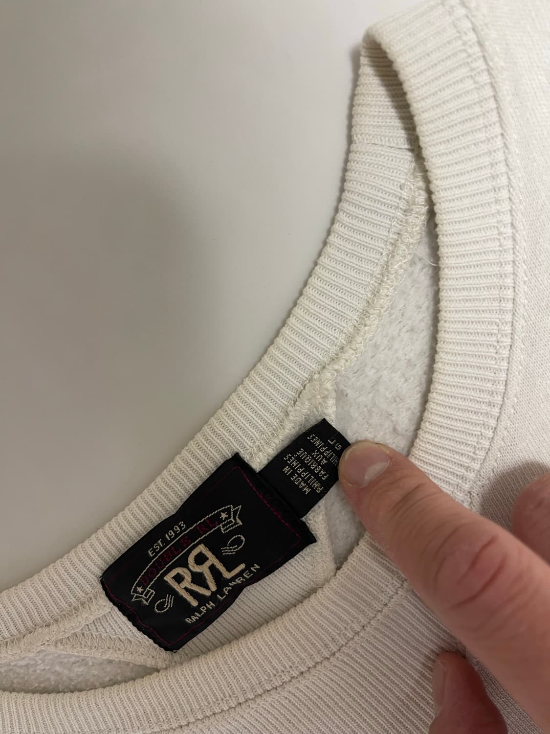 더블알엘 스웻셔츠 판매  상품이미지4