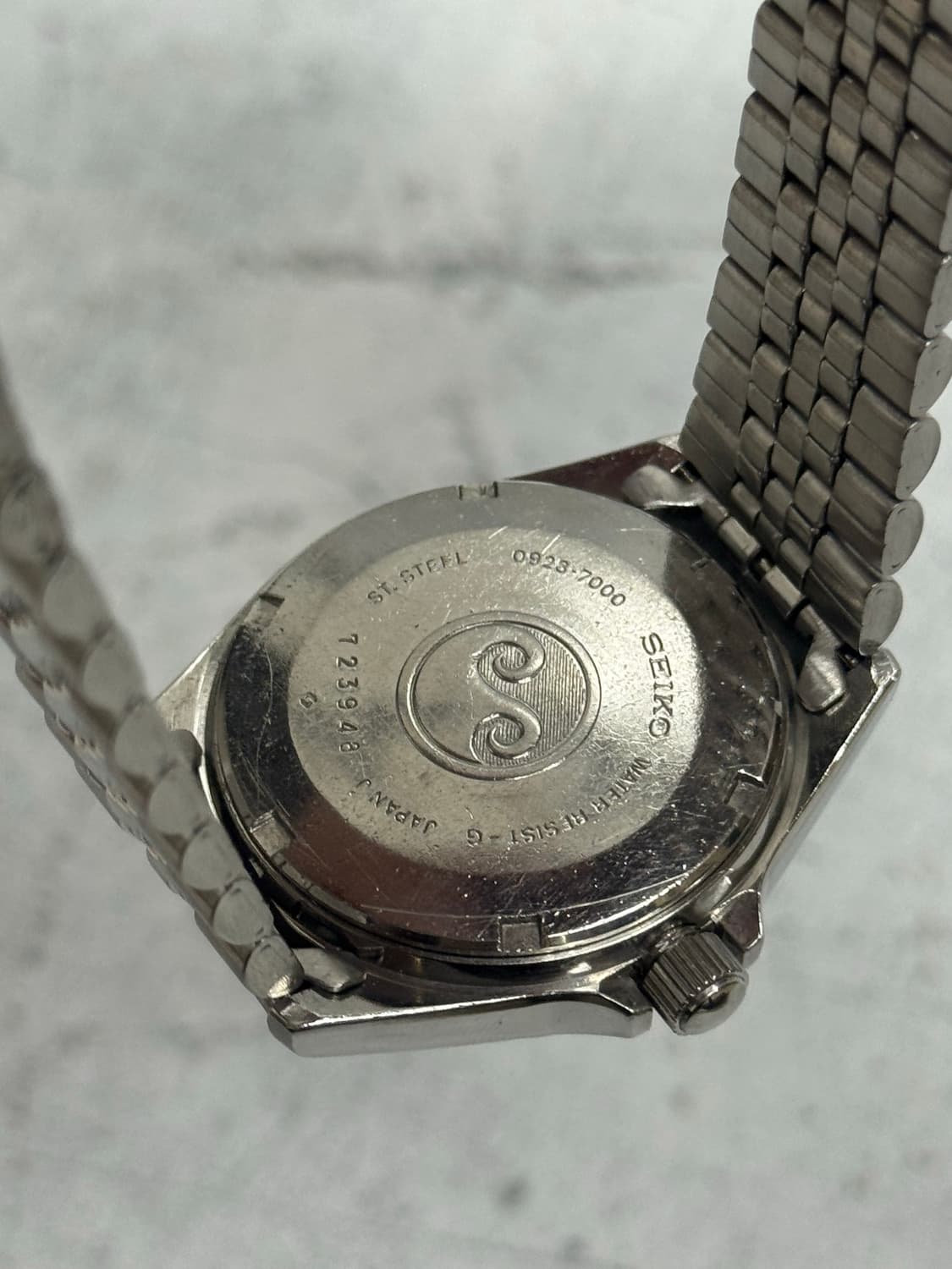 70s 빈티지 세이코 실버웨이브 로마인덱스 쿼츠 상품이미지7