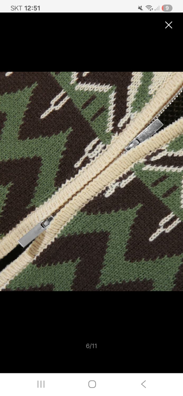 (무신사)트릴리온 노르딕패턴니트 자켓L 상품이미지7