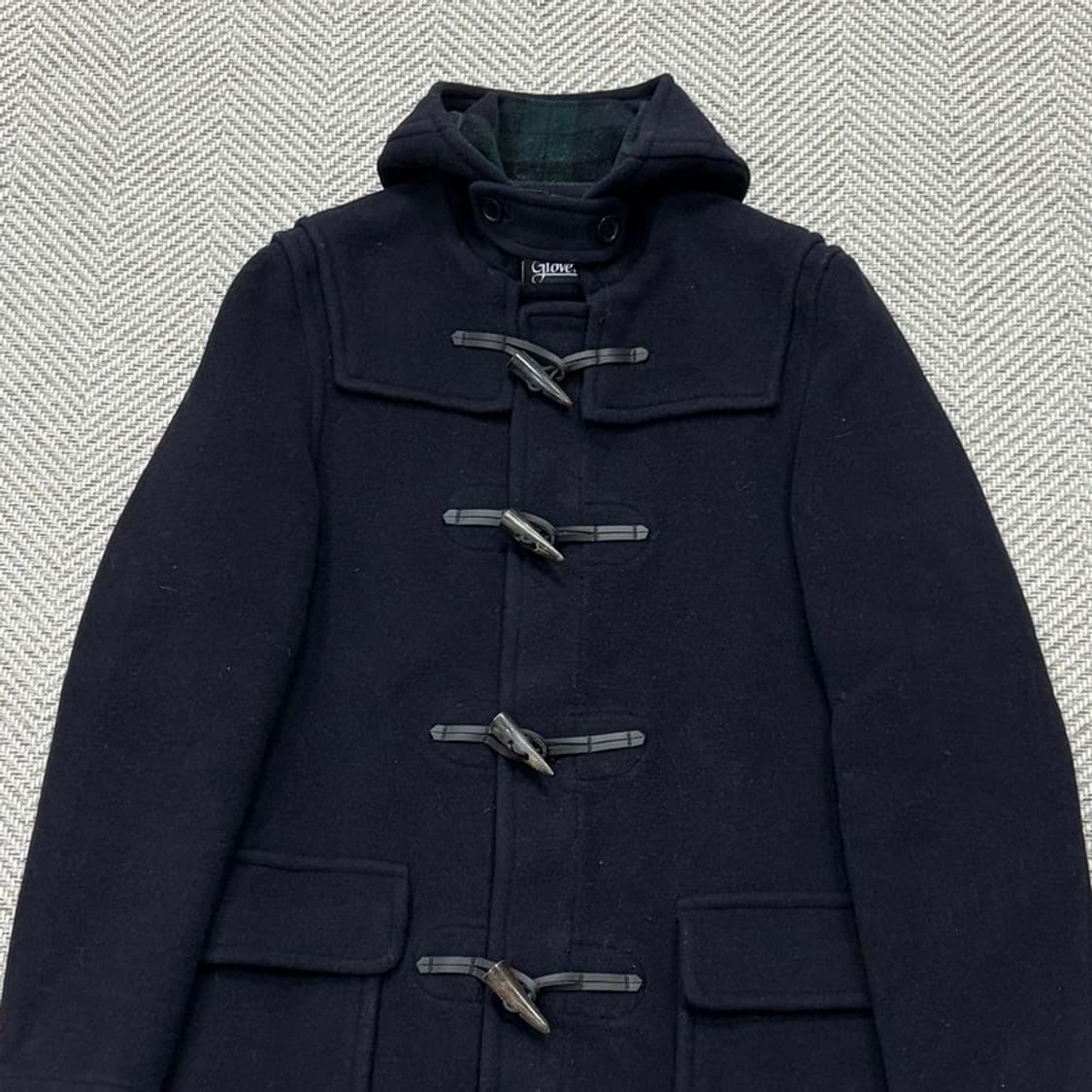 글로버올 울블렌드 후드 더플코트 v2003 상품이미지3