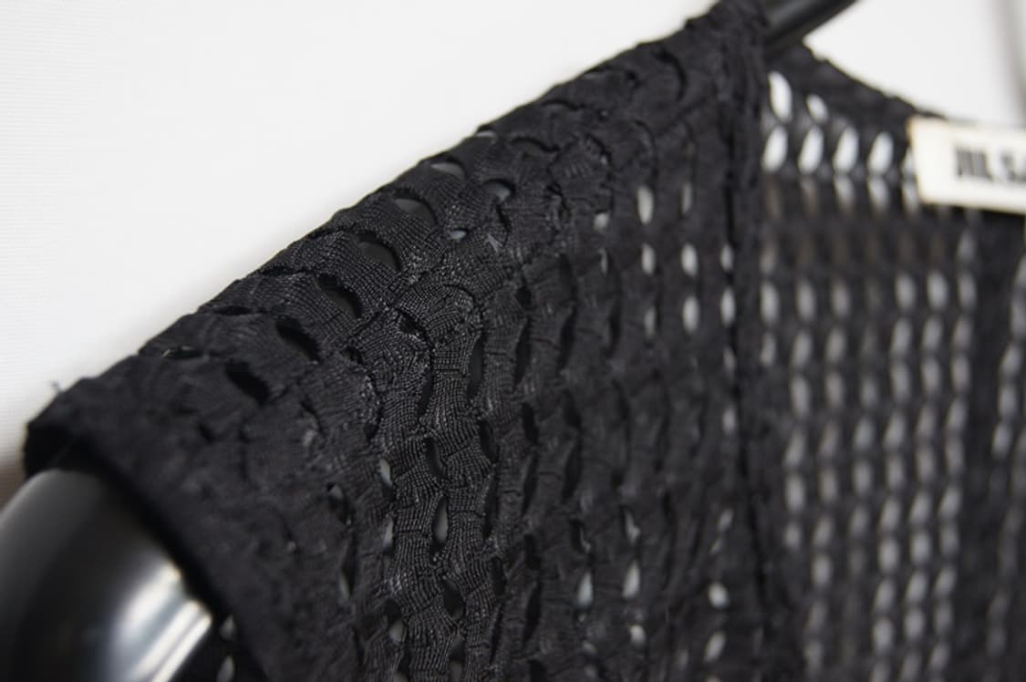 질샌더 정품 블랙 메쉬 맥시 드레스 상품이미지2