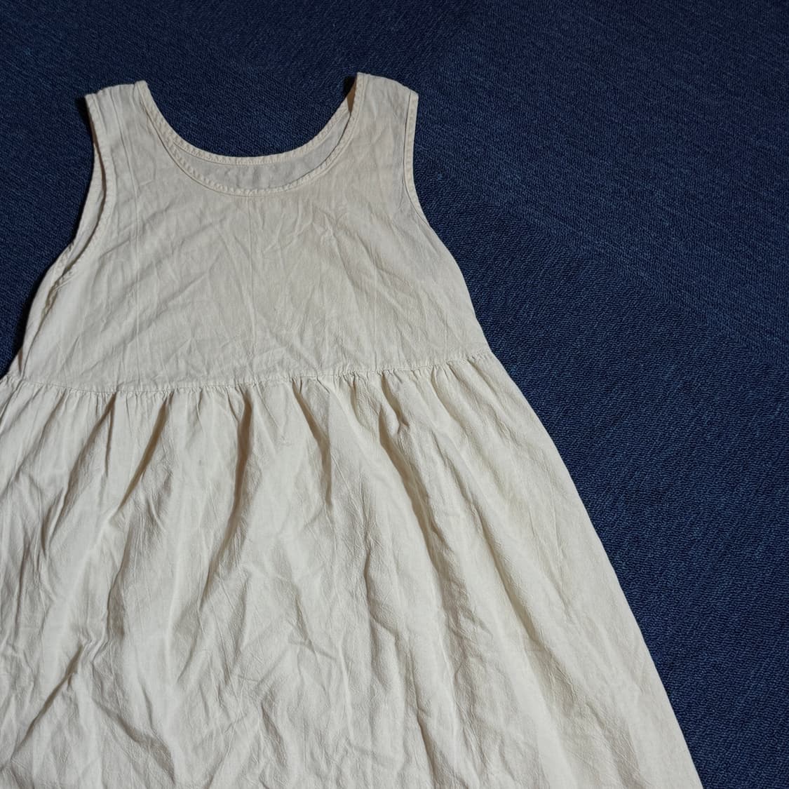 모리걸 화이트 롱 원피스 상품이미지2