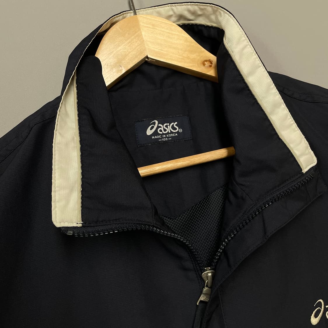 아식스 올드스쿨 바람막이 네이비 100 [040604] 상품이미지7