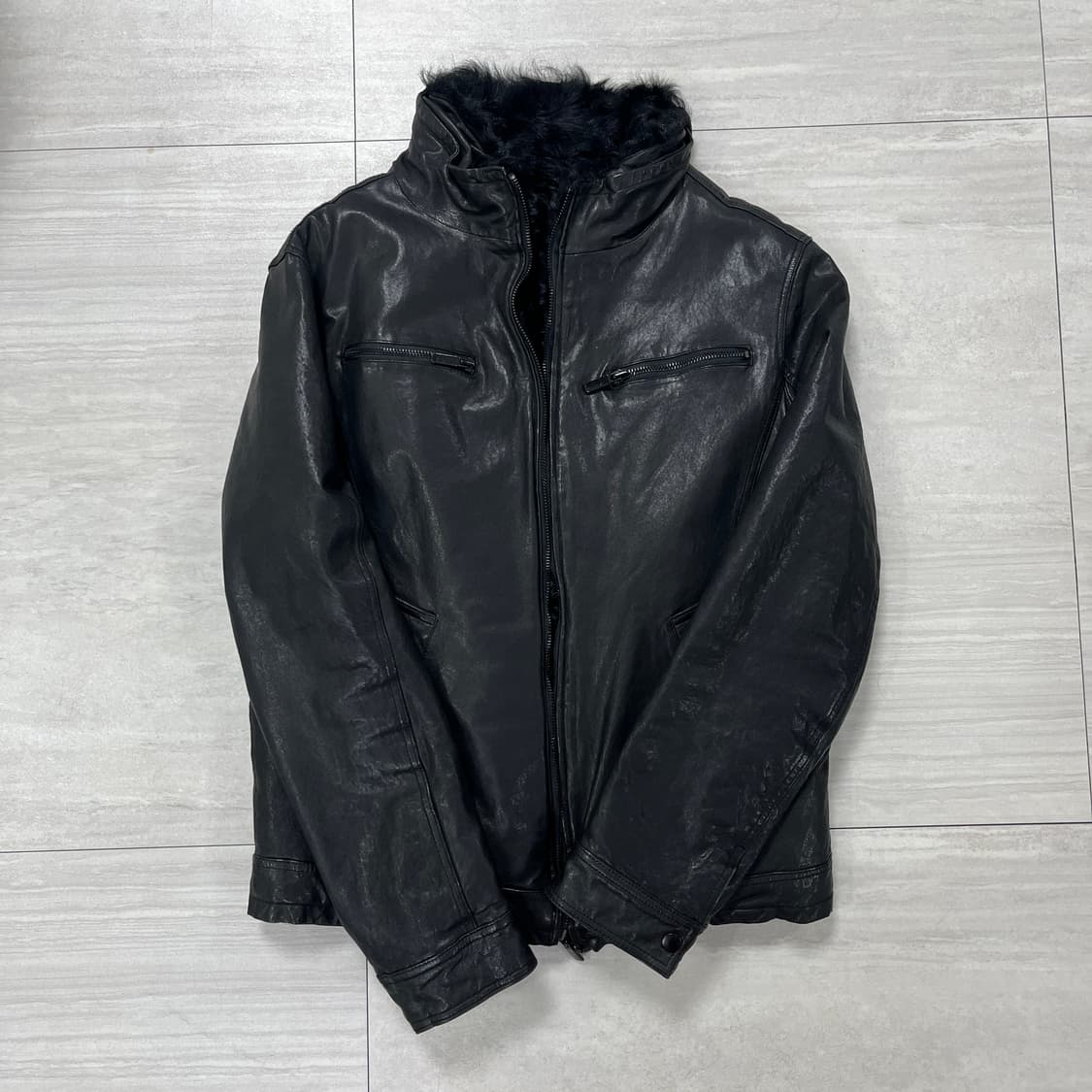 Ayadz 아야즈 리얼 레더 • 리얼 퍼 자켓 상품이미지2