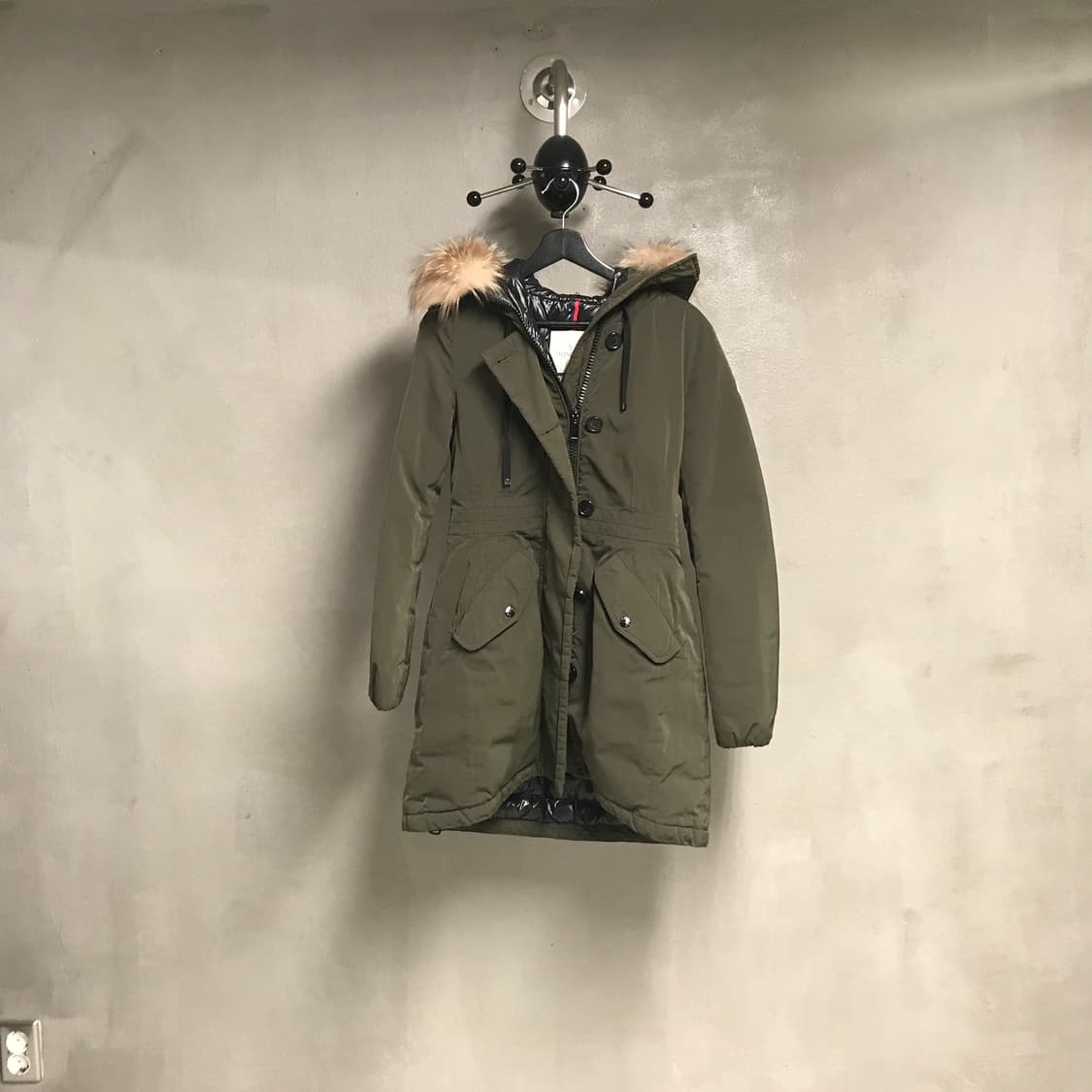 몽클레어 패딩 자켓 카키 1(W) 상품이미지1