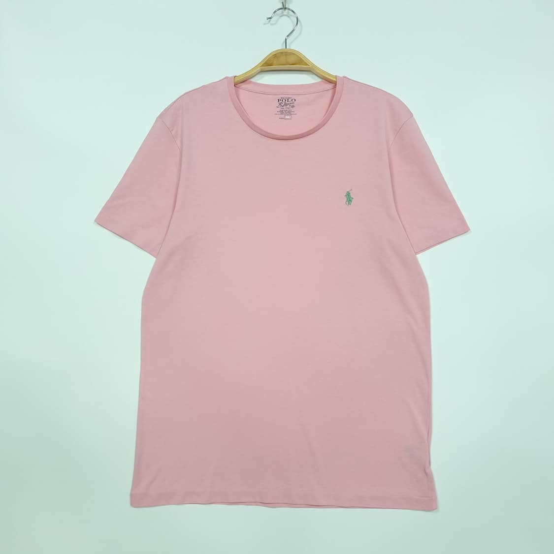 폴로 랄프로렌 핑크 반팔 남녀공용 상품이미지1