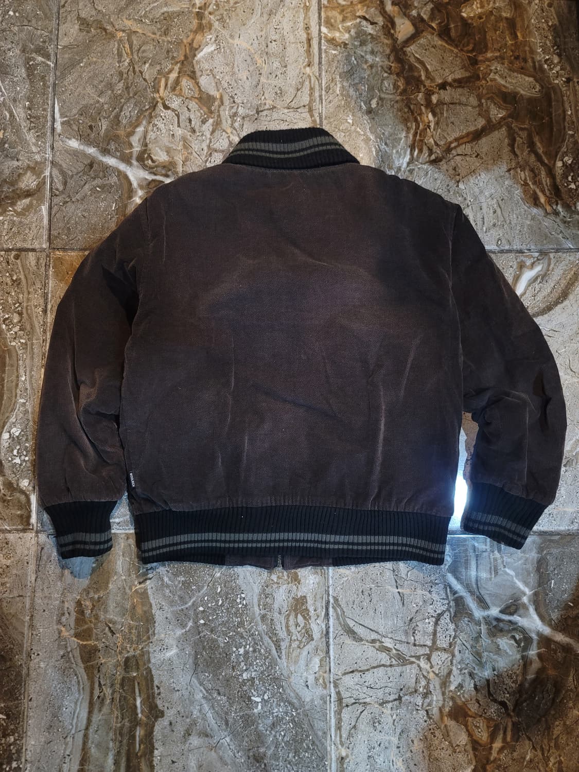 90's~ 울리치 다크브라운 봄버자켓 상품이미지2
