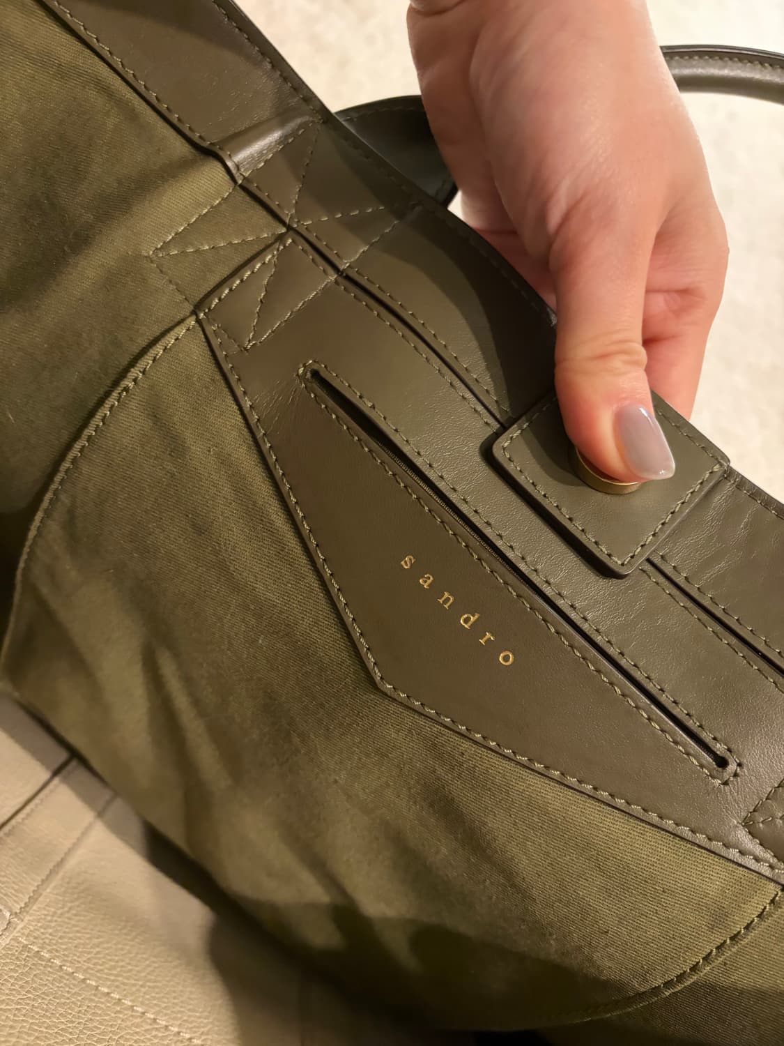 산드로 토트백 상품이미지3