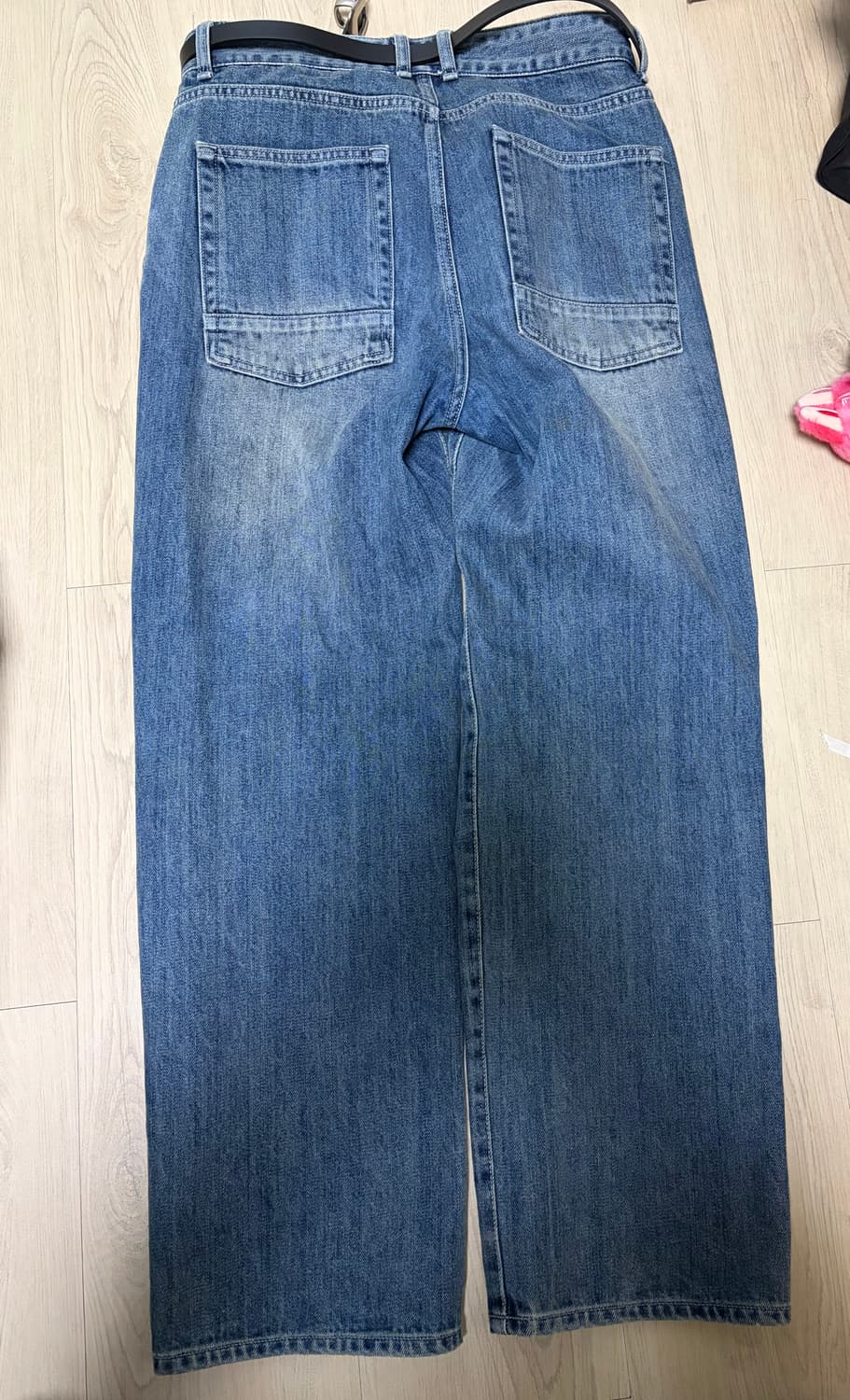 러프사이드 드레이프 데님 미디엄블루(1) 상품이미지4