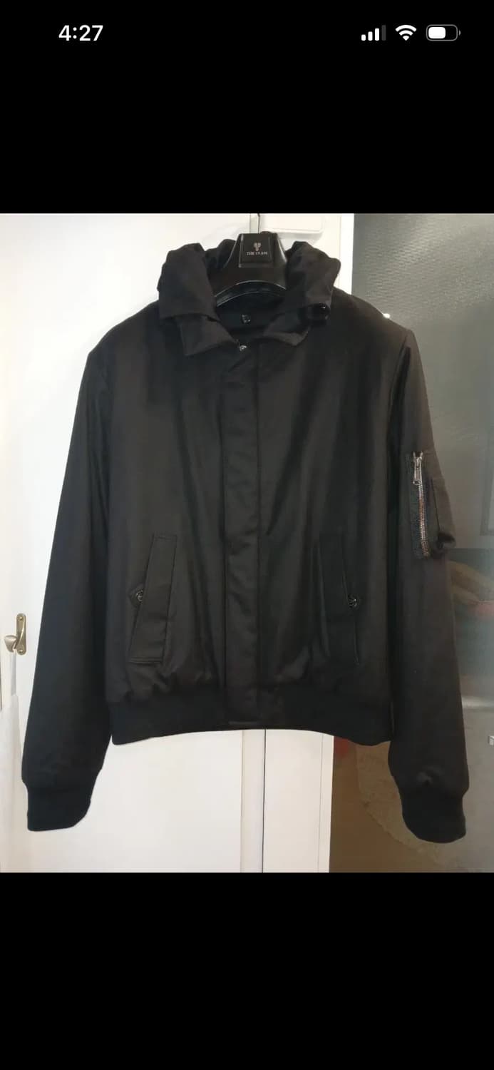 YSL rive gauche 2WAY WOOL BOMBER JACKET 상품이미지3