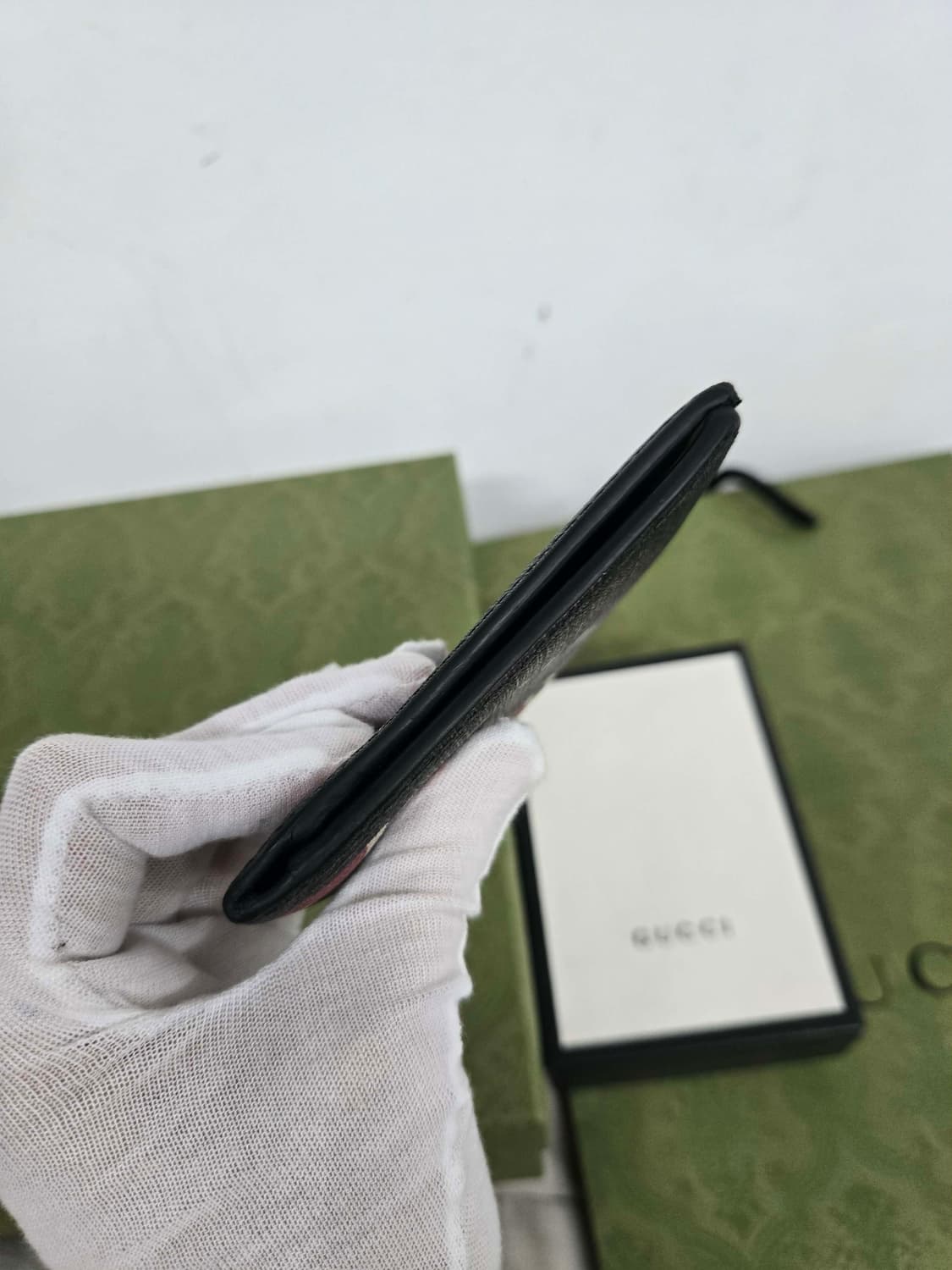 [보증서 정품] 구찌 킹스네이크 반지갑 상품이미지1