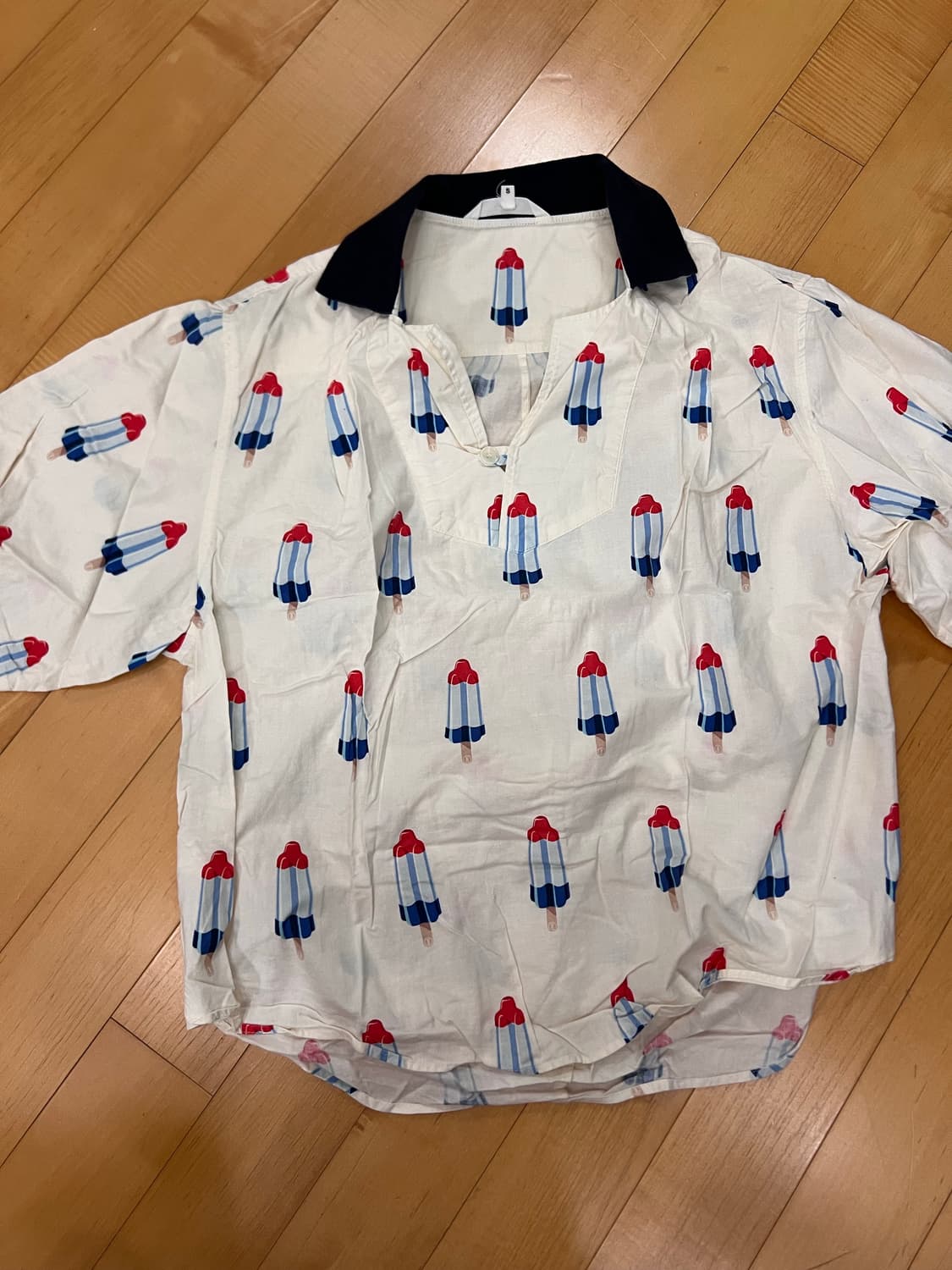 푸쉬버튼 티셔츠 s 상품이미지1