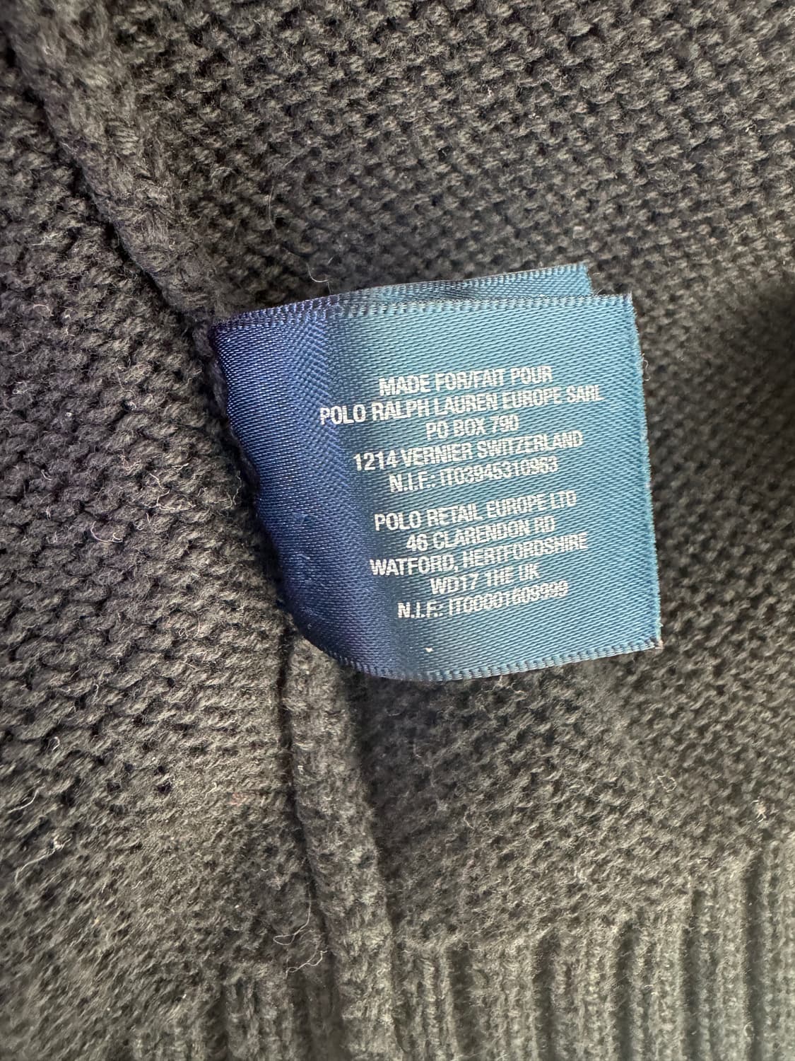 폴로 빅포니 니트집업 상품이미지4