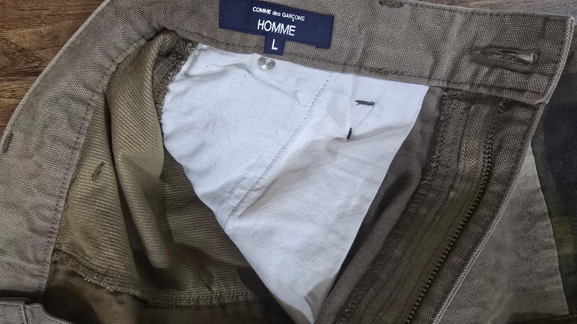 꼼데가르송 패치워크 카펜더 바지 L사이즈 상품이미지8