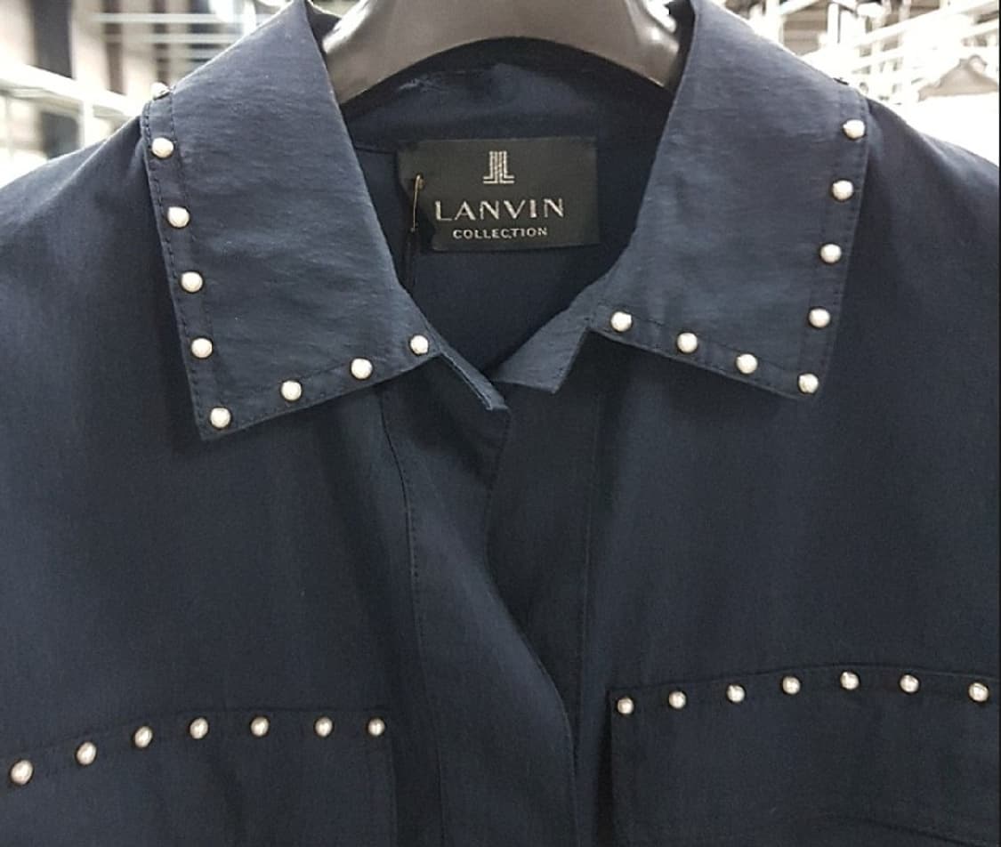 랑방 컬렉션 진주 바스락 투포켓 셔츠 자켓 상품이미지3
