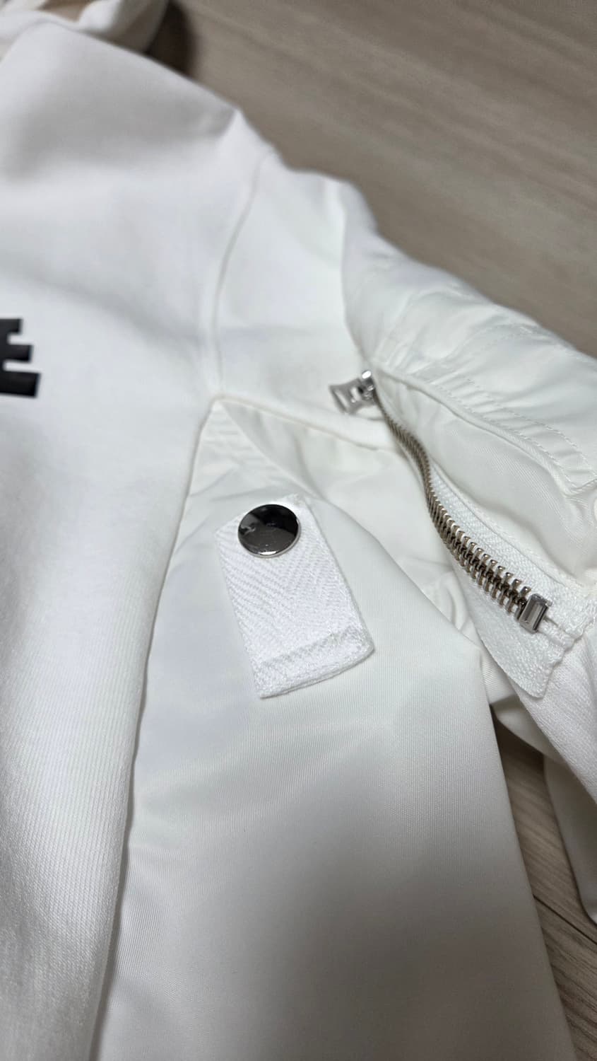 나이키 x 사카이 nrg 후드 화이트 상품이미지5