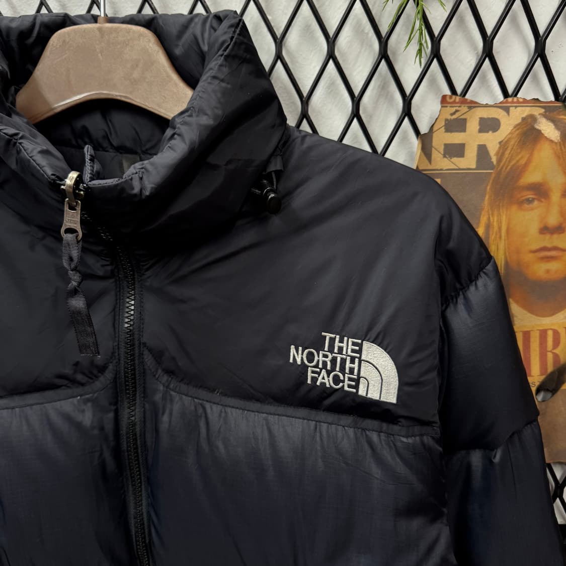 00s 노스페이스 클래식 눕시 다운 패딩 자켓 블랙 상품이미지5