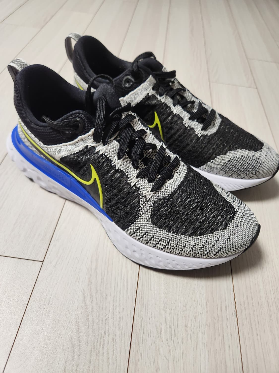 나이키 운동화 리액트 인피니티 런 플라이니트 2 사이버 레이서 블루 러닝 상품이미지4