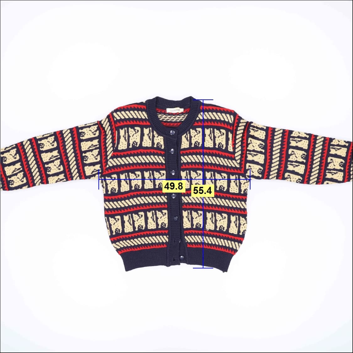 실측확인 퀸케리 자수 가디건 0427H1 상품이미지7