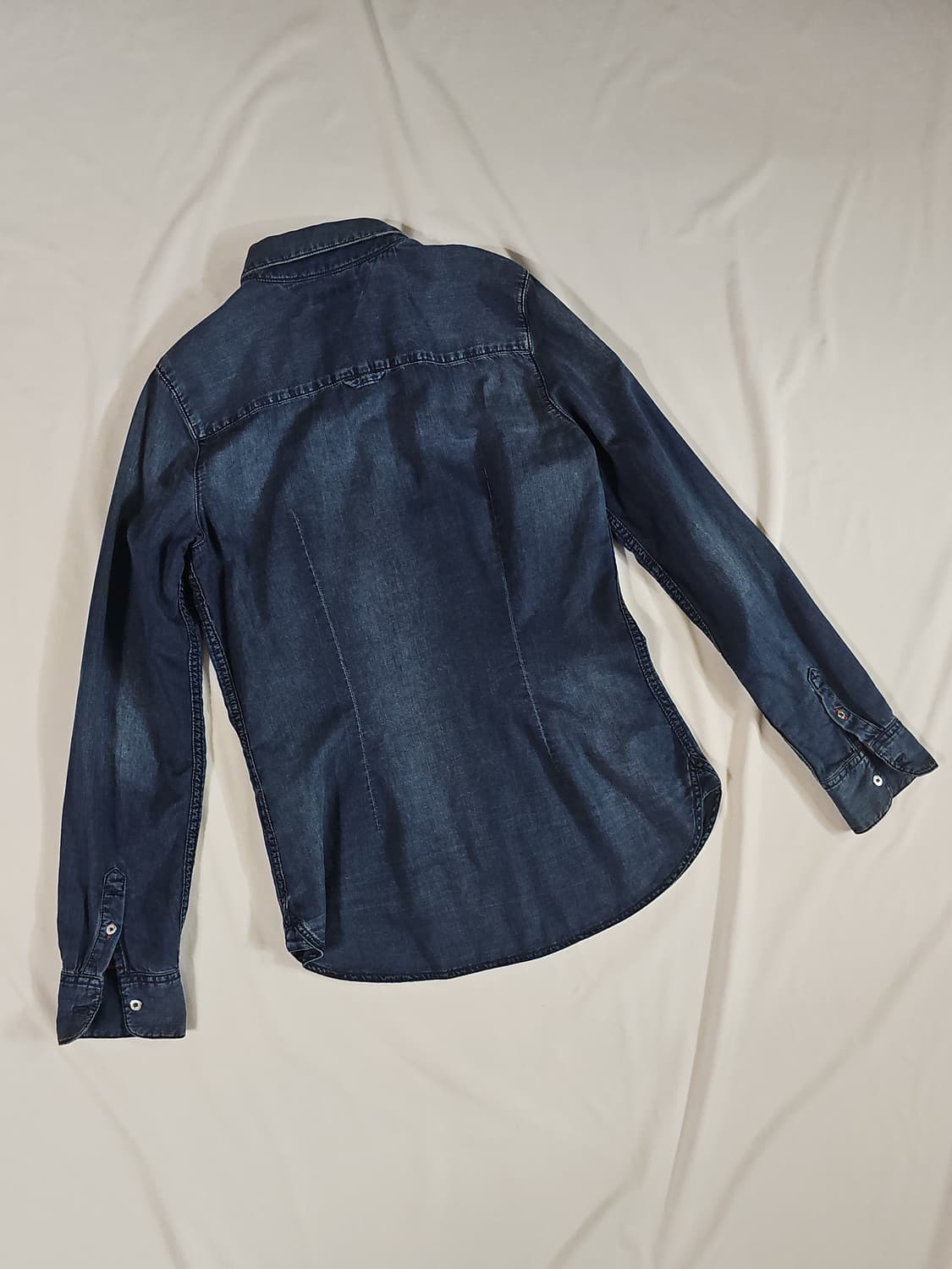 [95] 타미힐피거 국내 수입 정품 여성 빈티지 데님 셔츠 긴팔 남방 상품이미지5