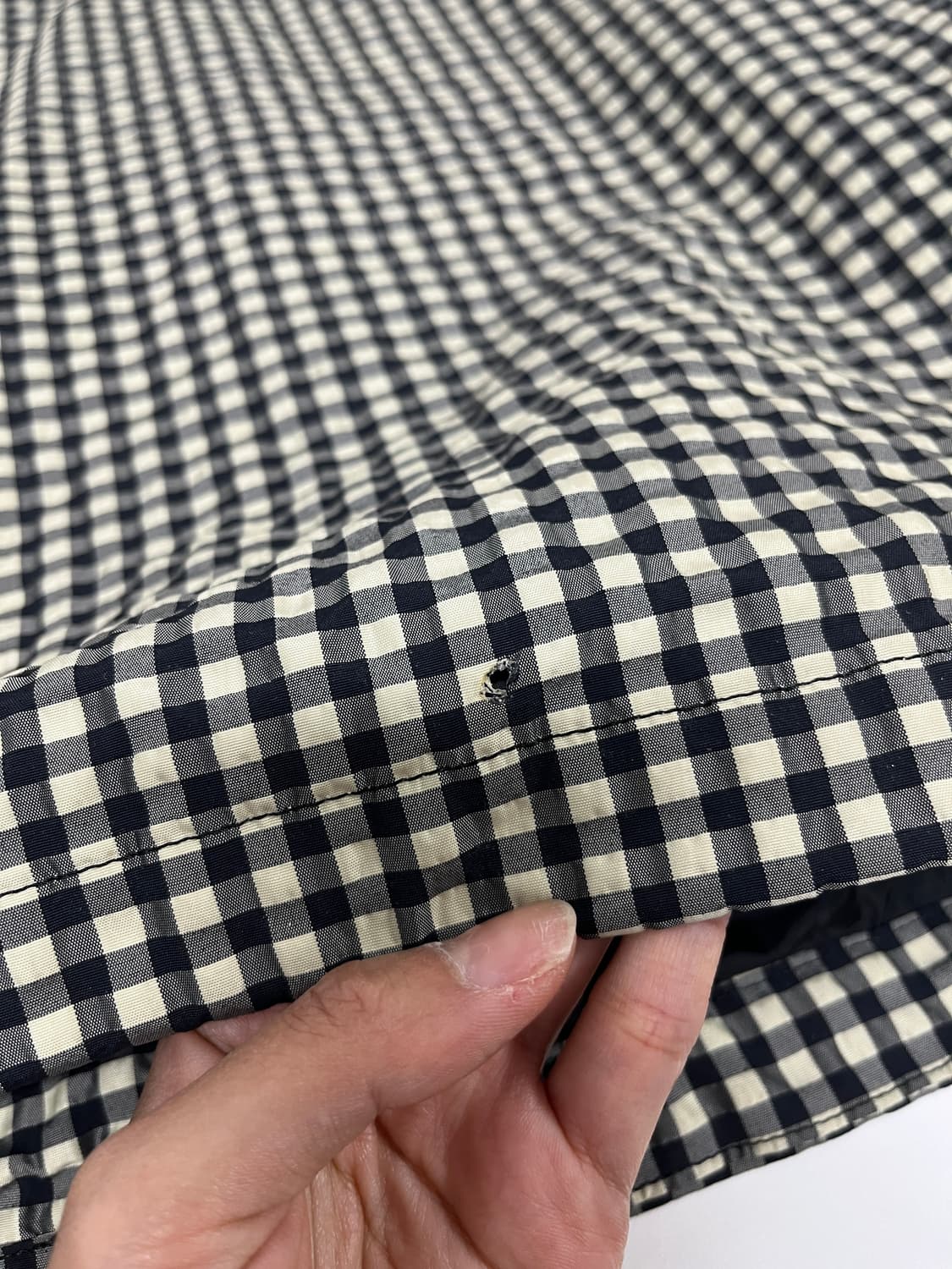 노스페이스 체크 바람막이 (L) 상품이미지5