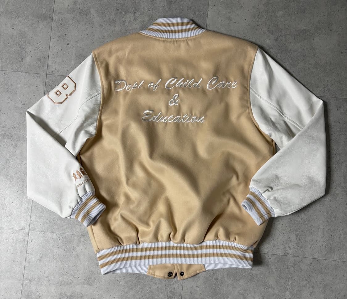 페이크레더 바시티자켓 상품이미지2