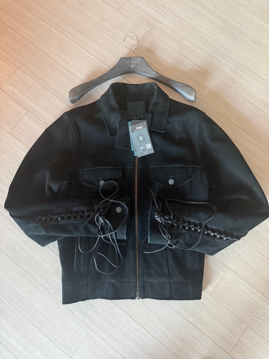 언더마이카 대성당 자수 스웨이드 자켓 상품이미지1