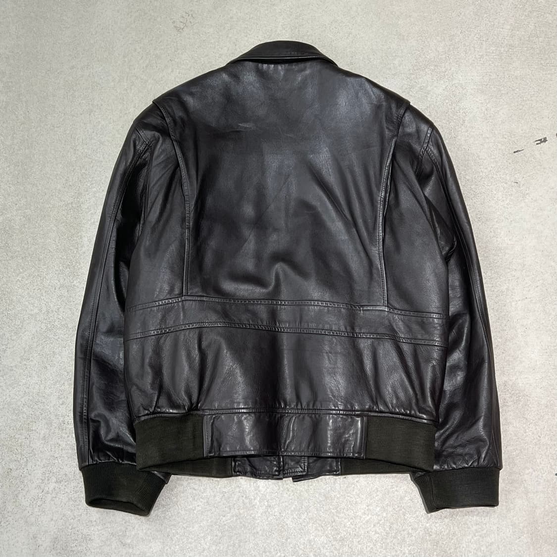 빈티지 레더 봄버자켓 s10303 상품이미지2