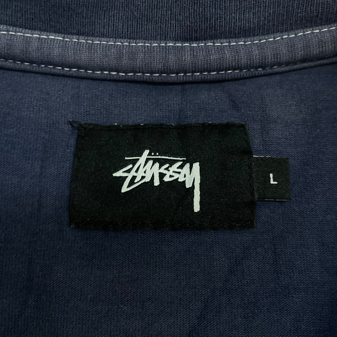 스투시 Stussy 스펠 로고 코튼 반팔 티셔츠 상품이미지5