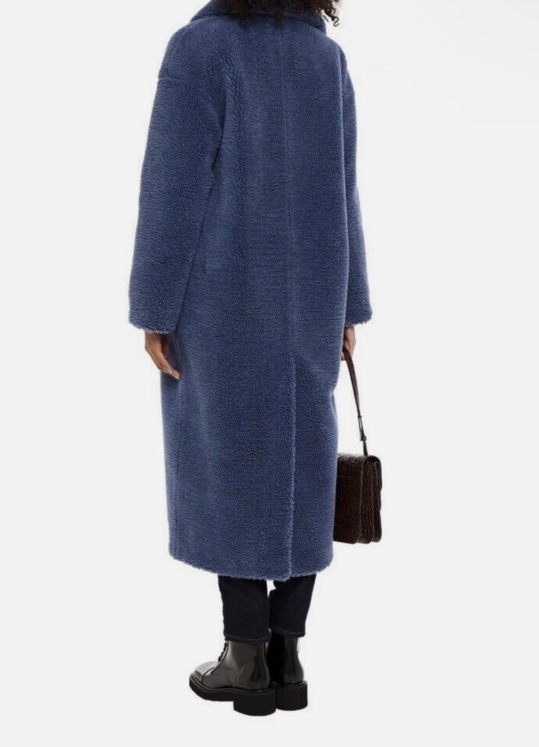 Stand studio 따뜻한 블루 코쿤 롱코트 상품이미지6