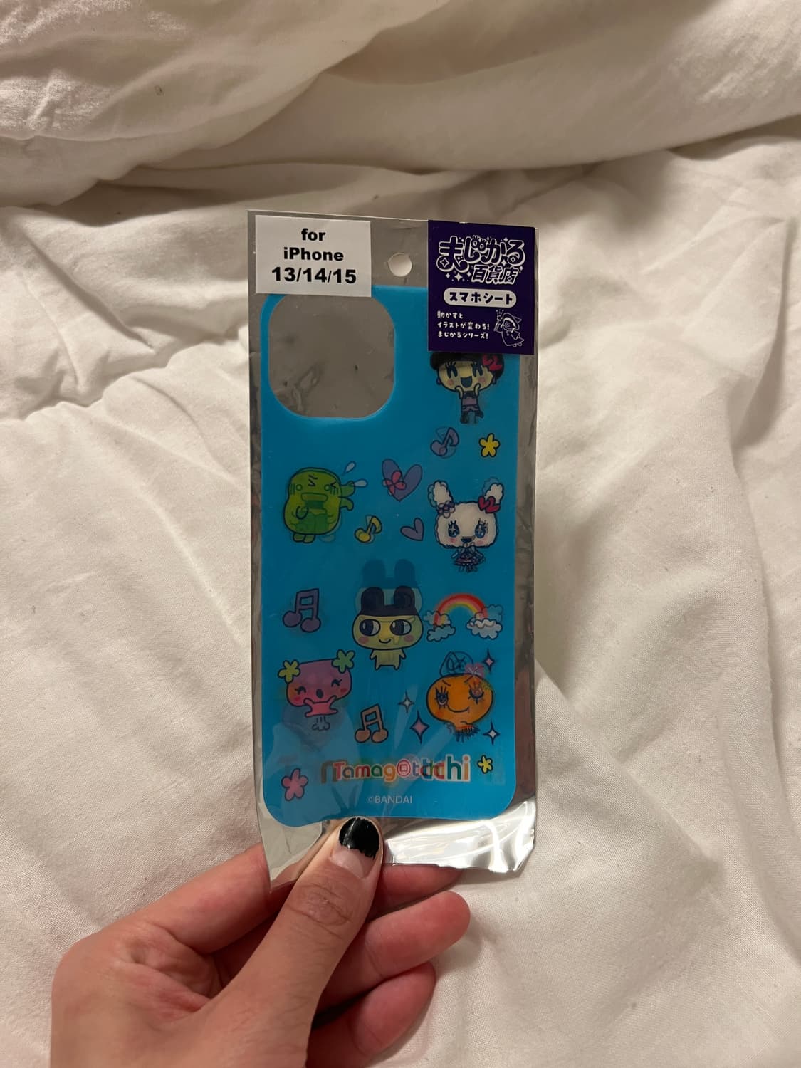 아이폰 13 / 14 / 15 다마고치 렌티큘러 커버 스티커 상품이미지3