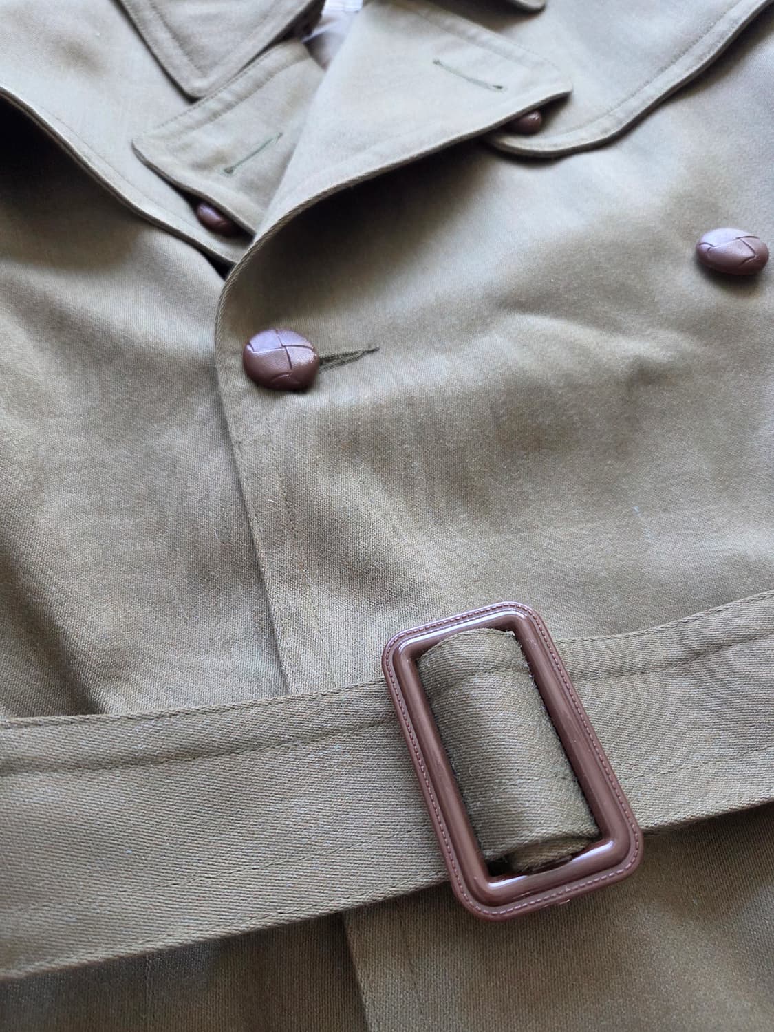 1985 OG 스페인군 트렌치 코트 LARGE 상품이미지3