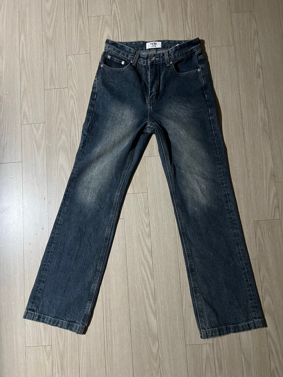 Texx 세미플레어 데님(중청) 상품이미지3