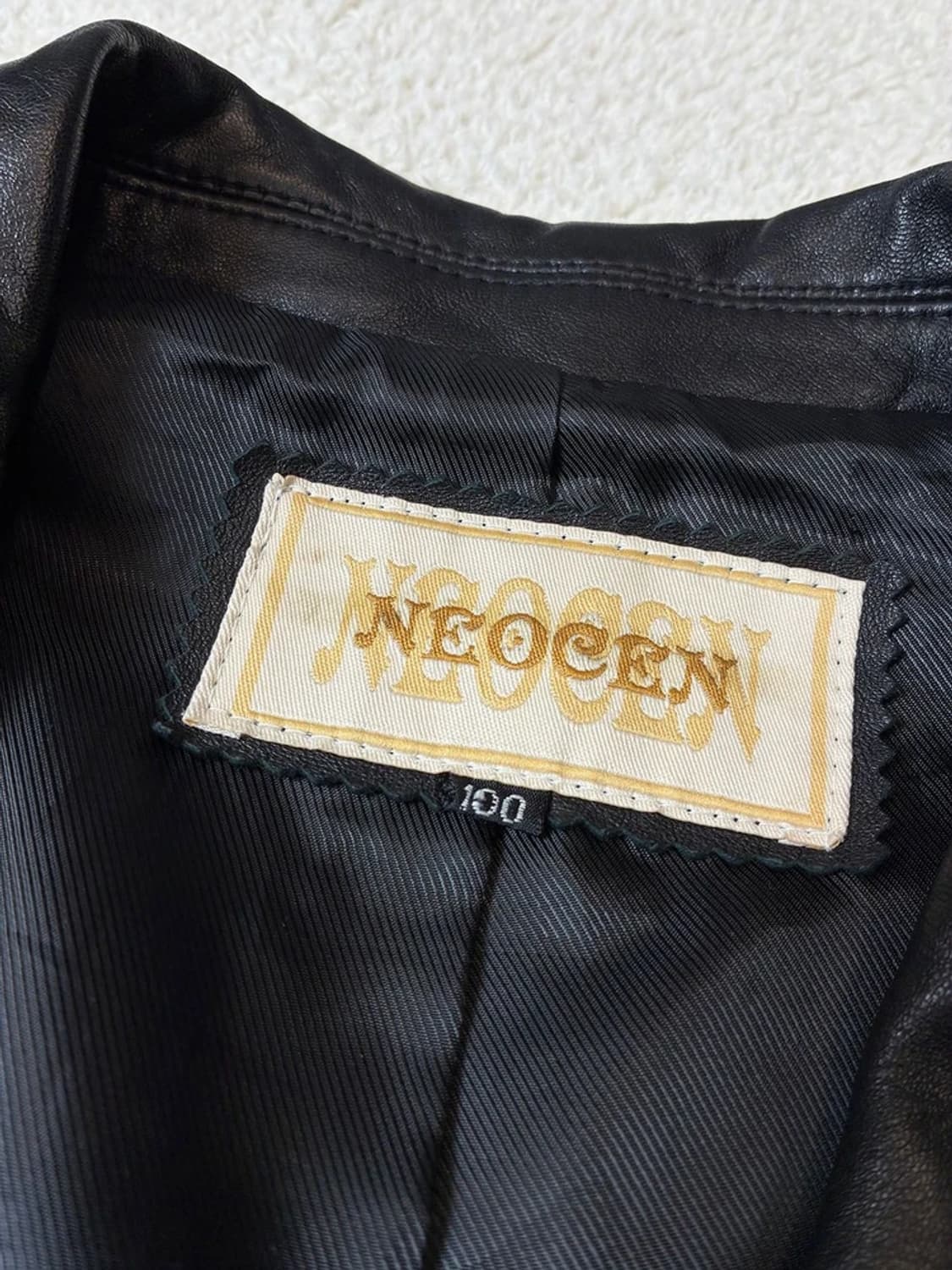 NEOCEN 00's 양가죽 3버튼 블레이져 PN7235 상품이미지5