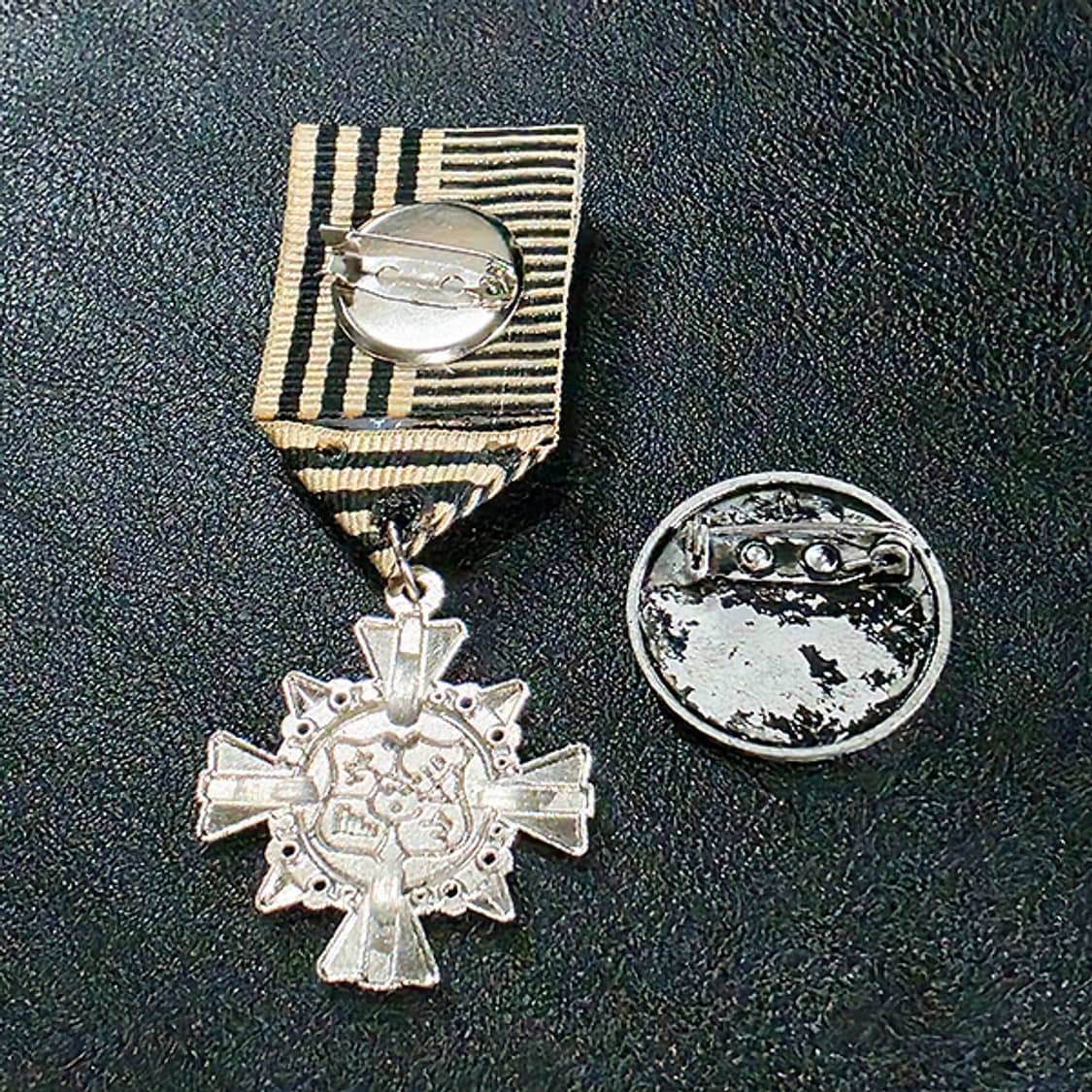 Herald 브로치 남자 여자 엔틱 빈티지 명품 훈장 메달 제복 상품이미지5