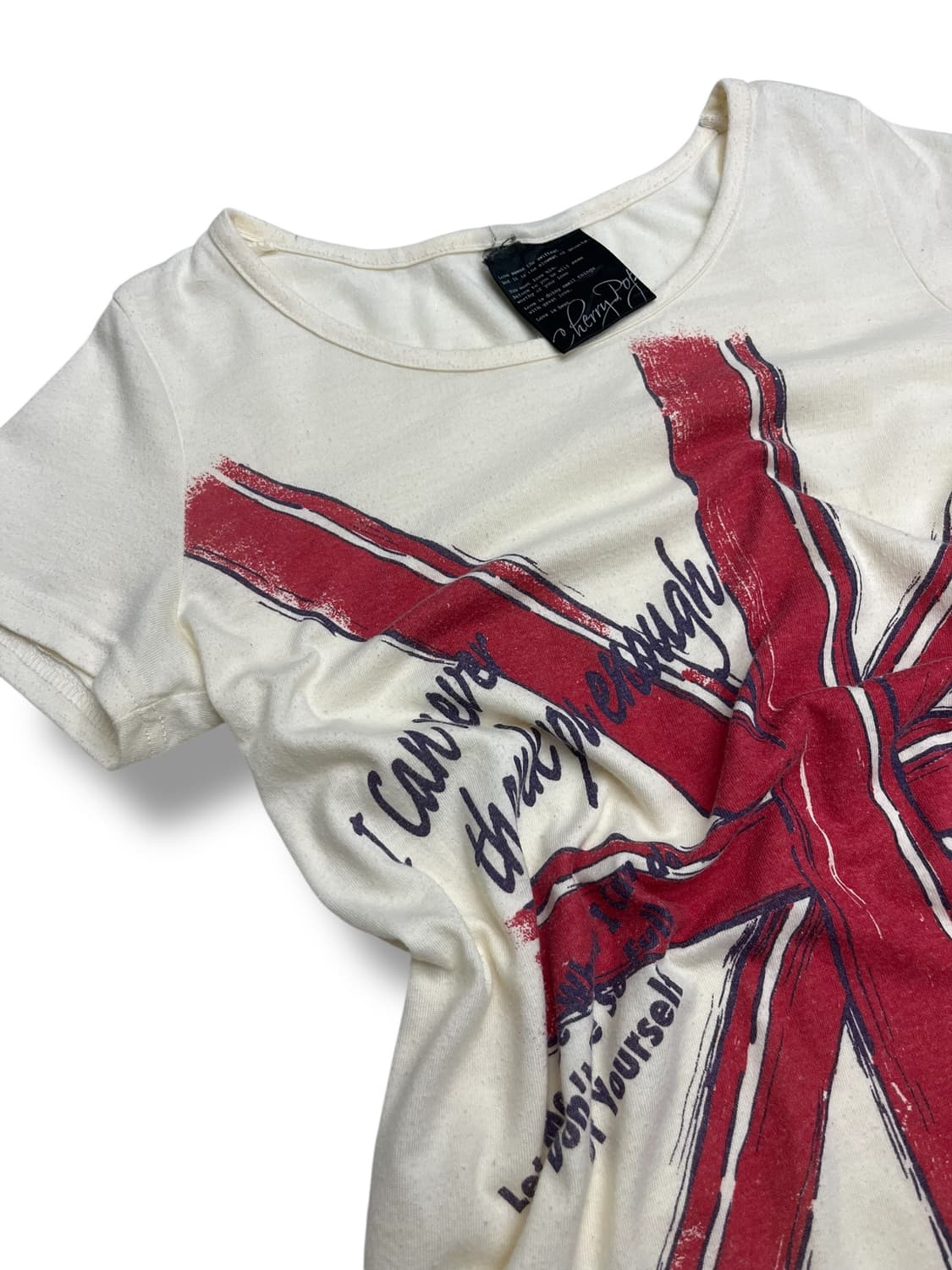 UK flag printed t-shirt 상품이미지2