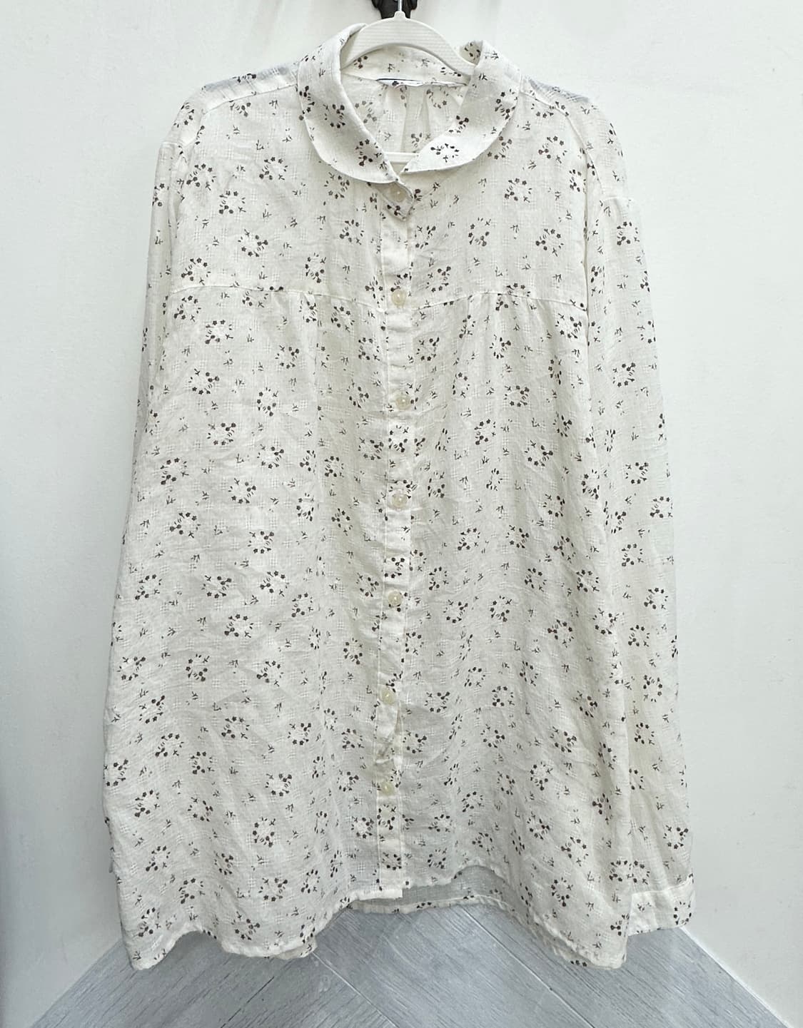 🌼하구미의  월요일의 아침 코디세트 🌼너드걸 모리걸 레이어드 셔츠 상품이미지4