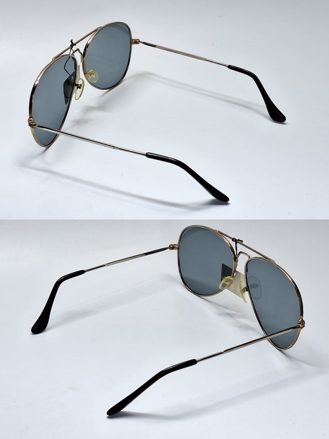 80s 일본 빈티지 데드스톡 미사용/파일럿 에비에이터 선글라스 클래식 상품이미지5