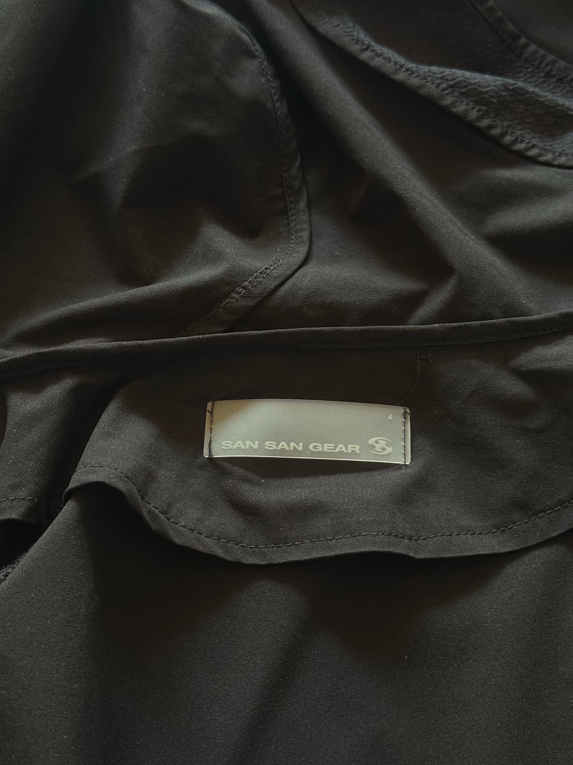 산산기어 25SS 매쉬자켓 블랙 4 상품이미지3