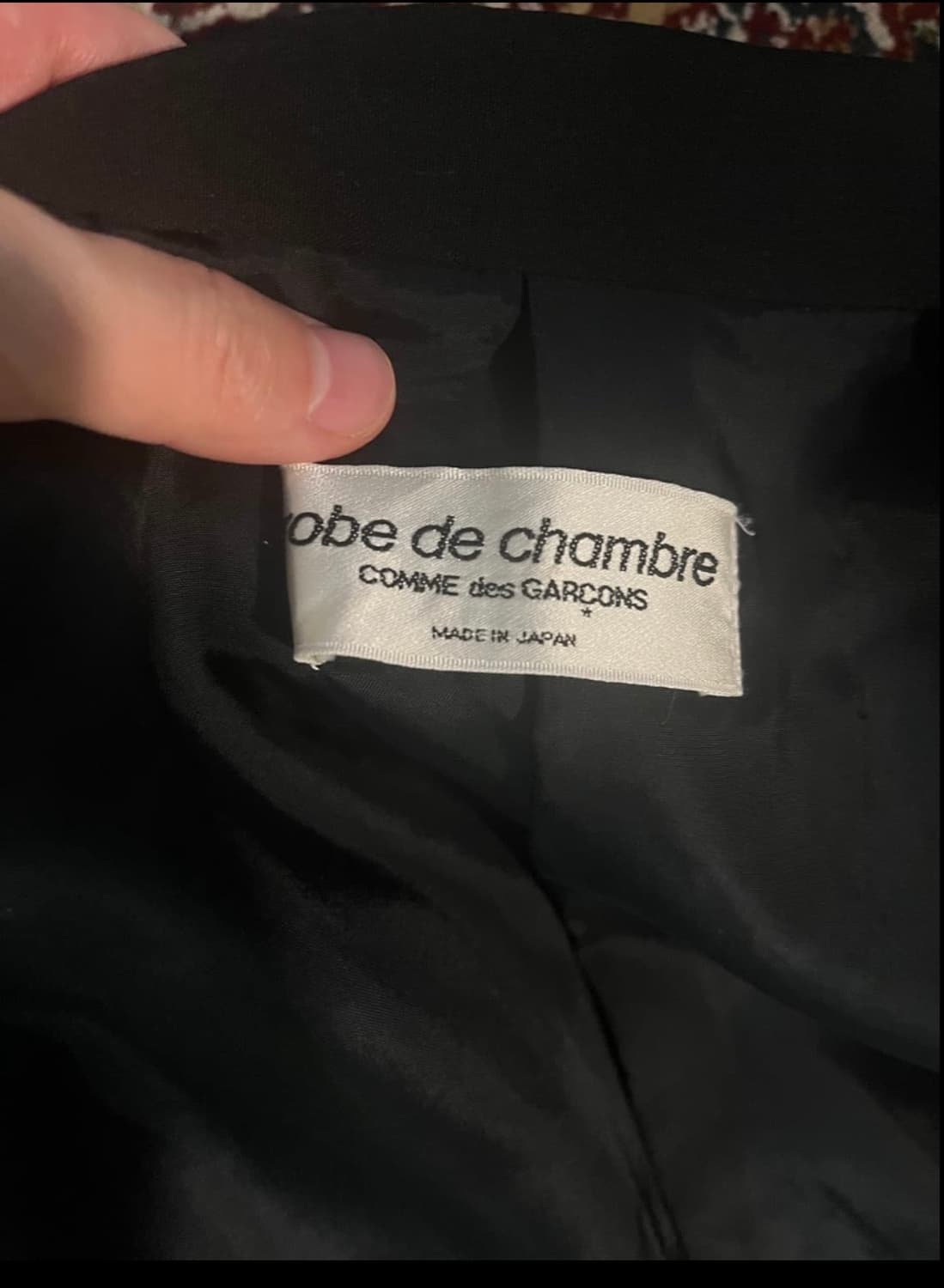 꼼데가르송 테일러드 스탠드 카라 코트 상품이미지4