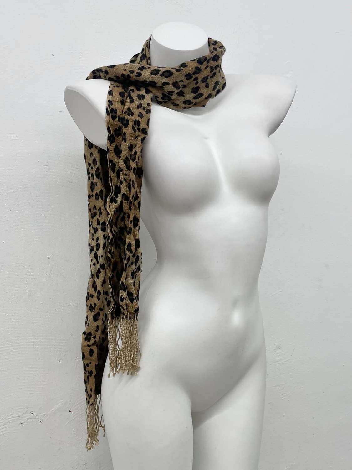 갸루 레오파드 머플러  상품이미지2