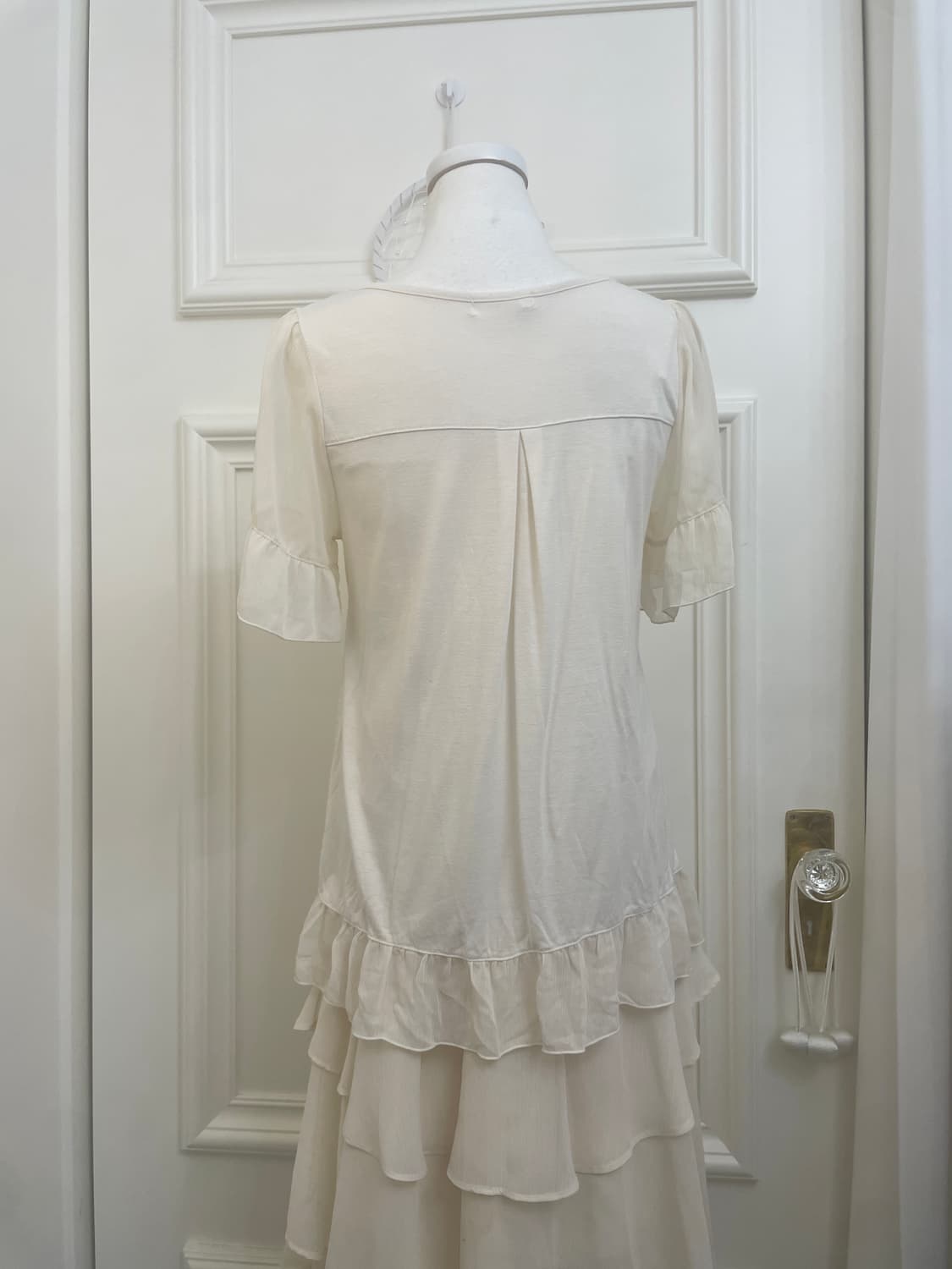 beige twist point cape cardigan&ivory pe 상품이미지10