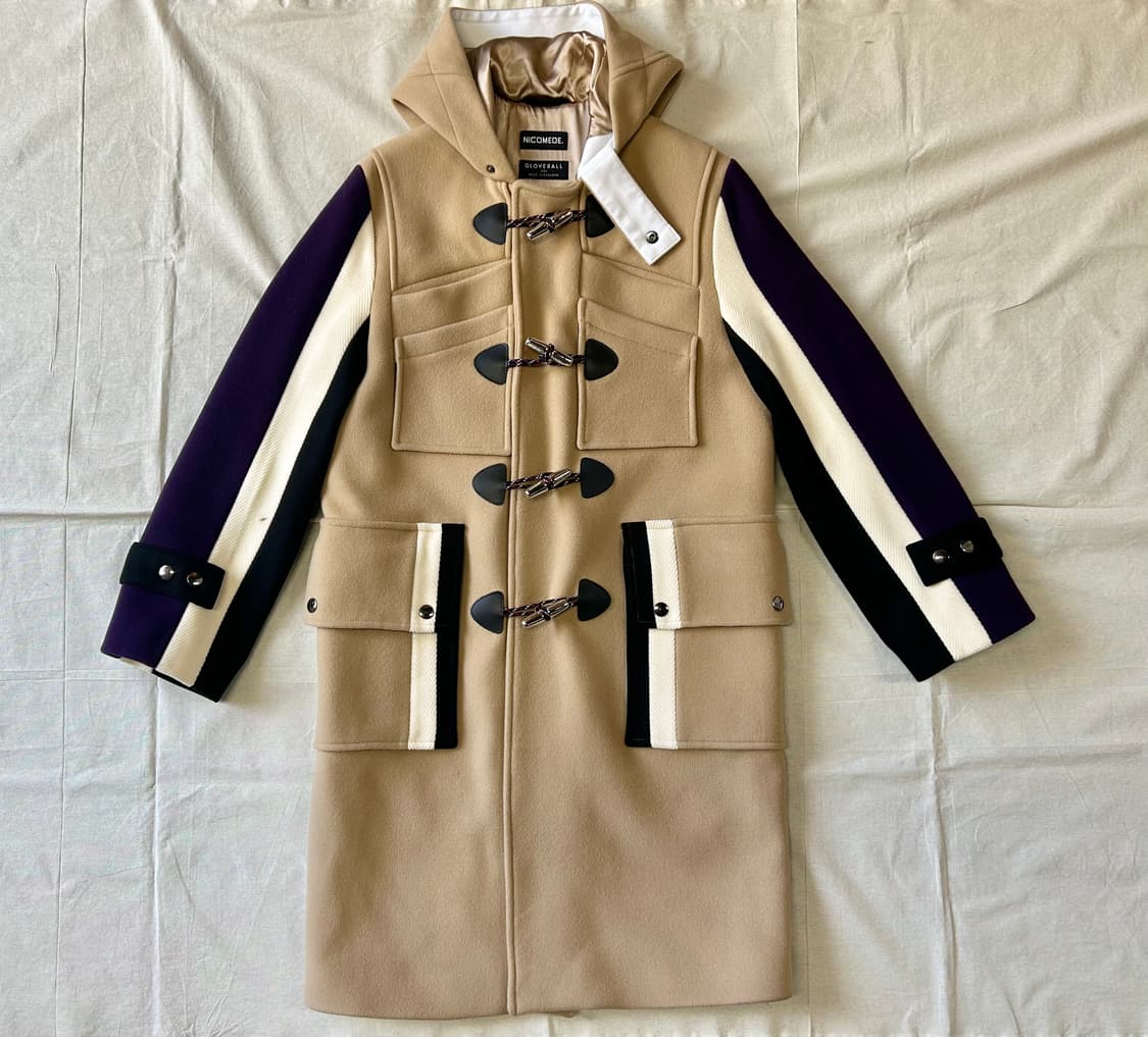 Gloverall × Nicomede 콜라보 더플 코트 상품이미지1
