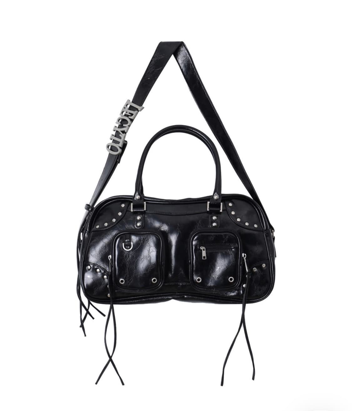 레씨토 Byron Leather City Bag_[Black] 상품이미지1
