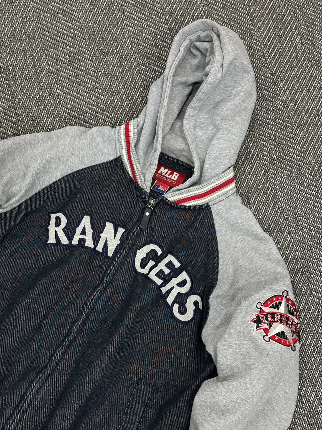 MLB 텍사스레인저스 후드집업 상품이미지2
