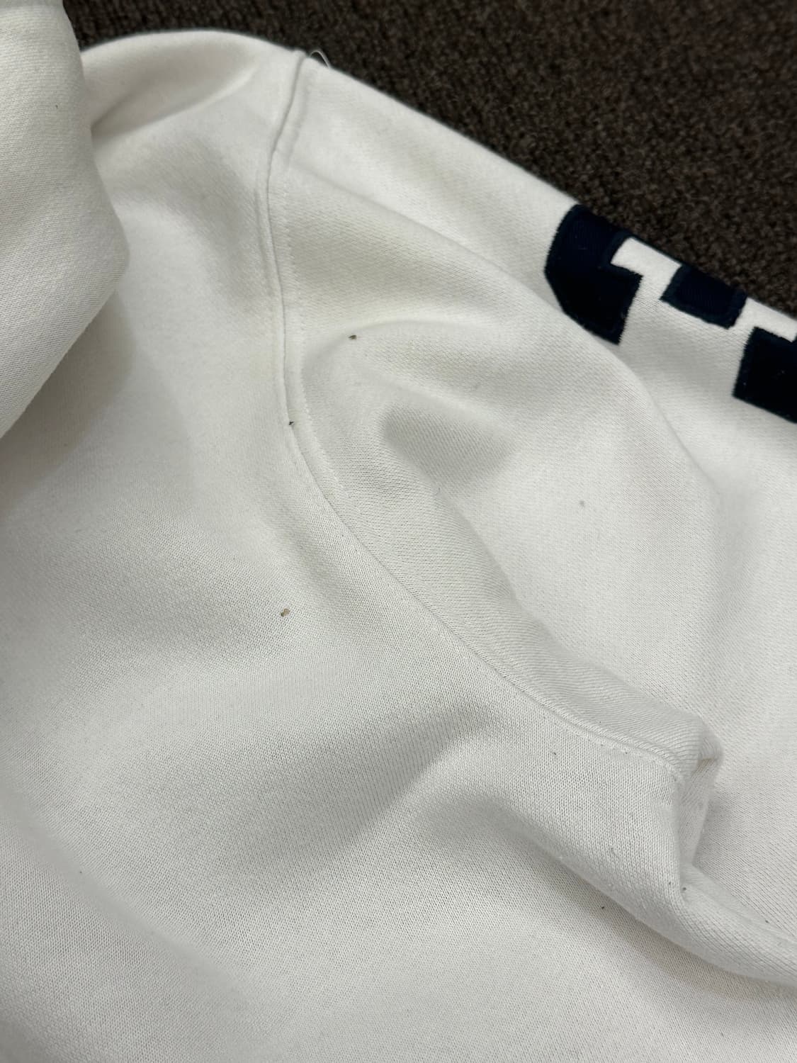 XL)Polo Ralph Lauren 빈티지 빅포니 화이트 후드집업 상품이미지6